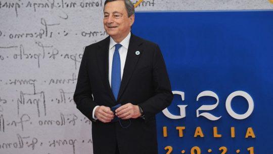 Draghi al G20: “Il multilateralismo è l’unica risposta ai problemi del mondo”